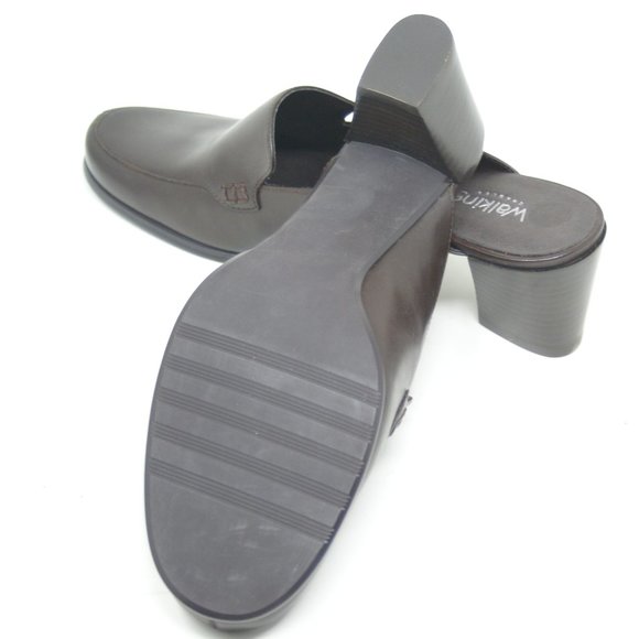 Clog Walking Cradles Brown Leather Size 7.5 - Picture 5 of 7